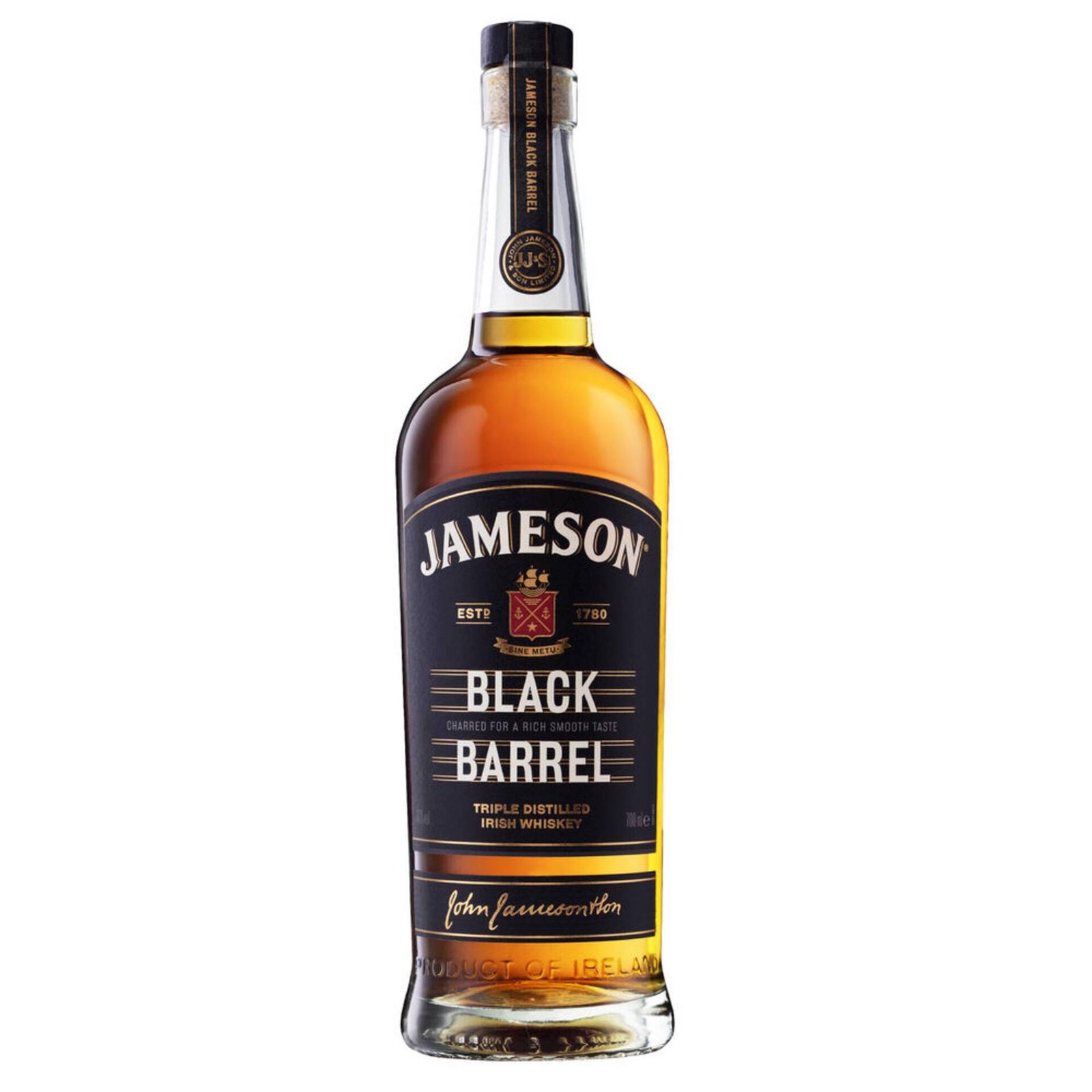 jameson black barrel
